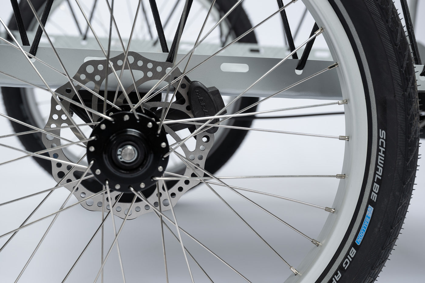 Wheel set for HAUTOO bicycle cargo trailer (2 pieces)