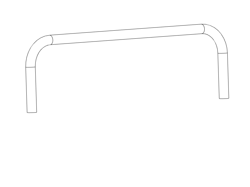 Side bars for HAUTOO "ONE" bicycle cargo trailer