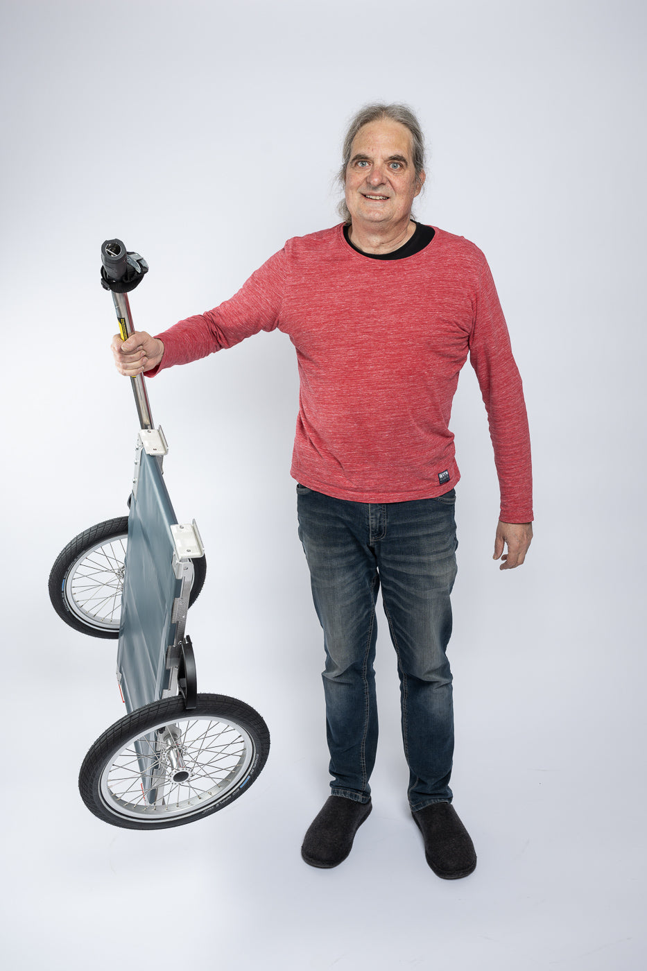 HAUTOO "LITE" Fahrrad-Lastenanhänger