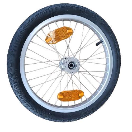 Radsatz 16 Zoll für HAUTOO Fahrrad-Lastenanhänger (2 Räder)