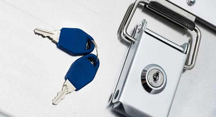 "SAVE" 140-liter lockable aluminum box for HAUTOO bicycle cargo trailers