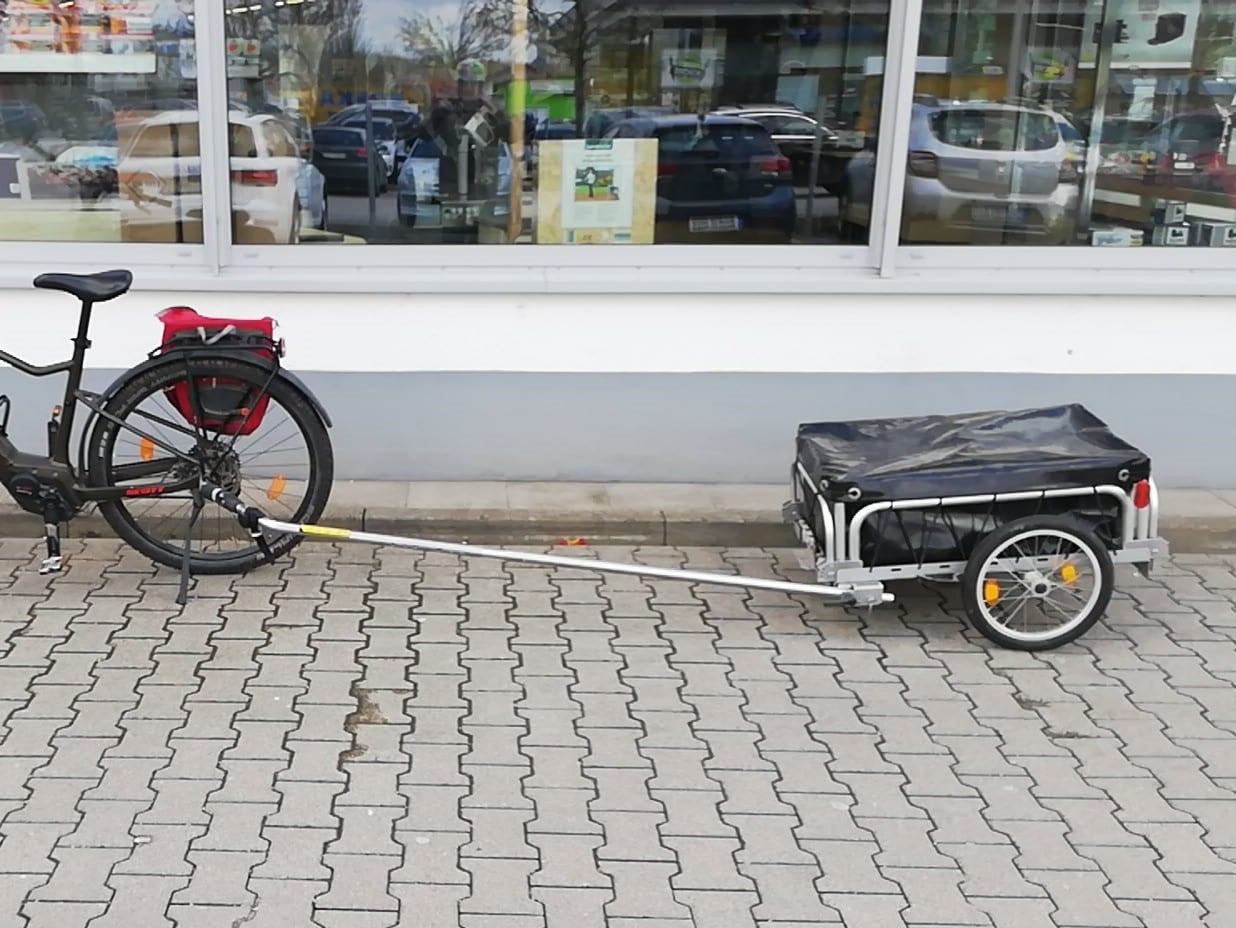 "SUP" Transport-Set für HAUTOO Fahrrad-Lastenanhänger
