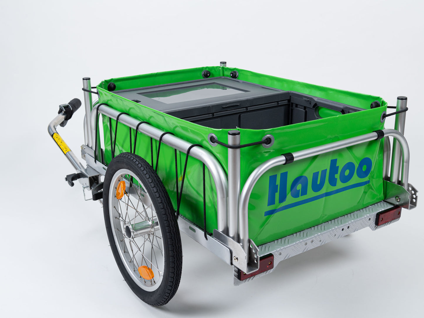 "BOX" 32-Liter Klappbox mit Deckel für HAUTOO Fahrrad-Lastenanhänger