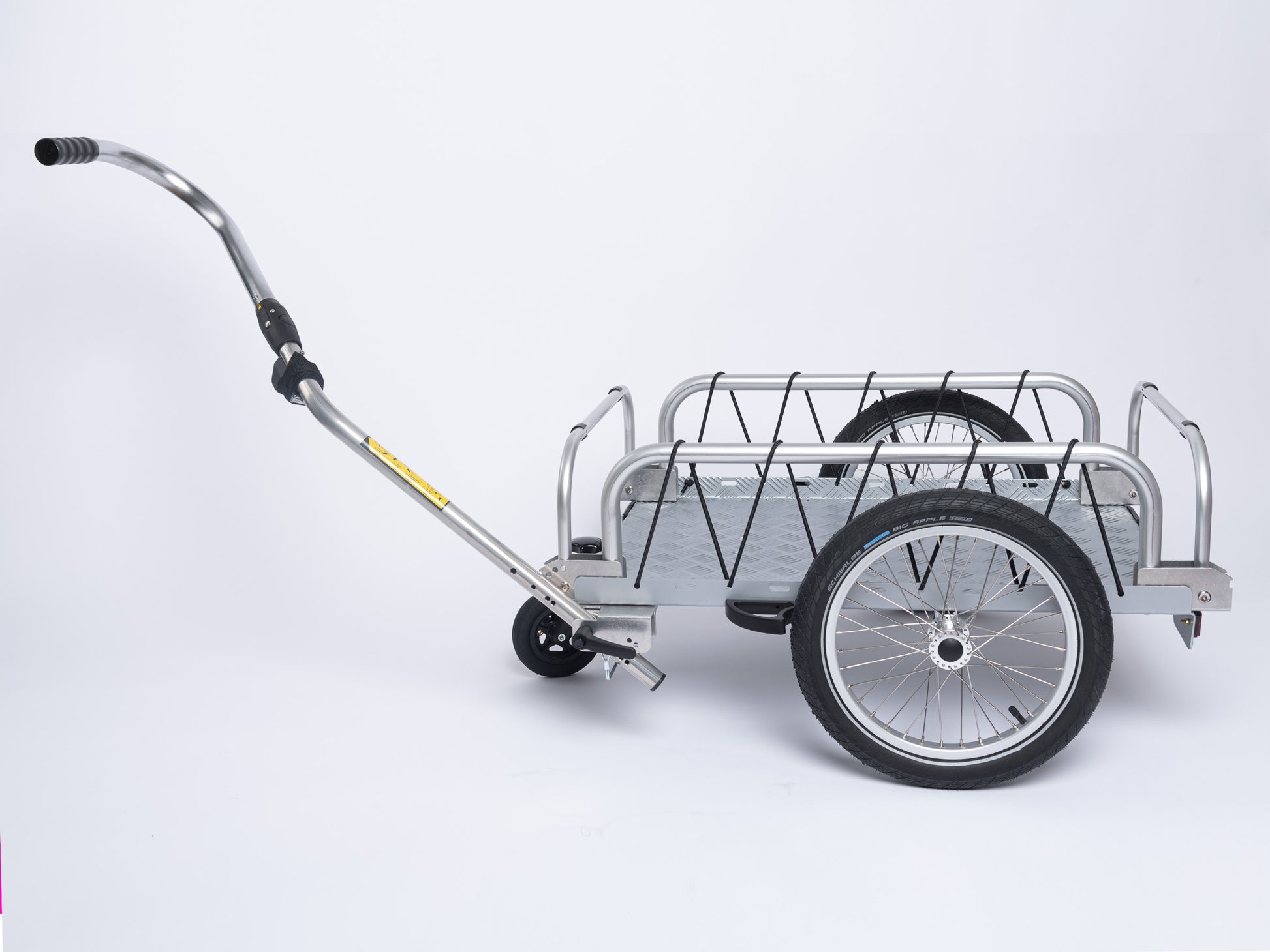fahrradanhänger handwagen gebraucht DRAG" Handwagen-Set mit Zugstange und Bugrad für HAUTOO Fahrrad-Laste